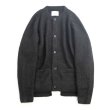 画像1: stein       SUPER KID MOHAIR CARDIGAN・BLACK (1)