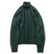 画像1: stein       OVERSIZED IMPRESSION HIGH NECK KNIT LS・GREEN (1)