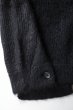 画像17: stein       SUPER KID MOHAIR CARDIGAN・BLACK (17)