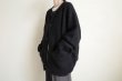 画像12: stein       SUPER KID MOHAIR CARDIGAN・BLACK (12)