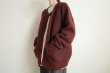 画像13: stein       SUPER KID MOHAIR CARDIGAN・BRICK (13)