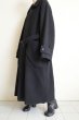 画像7: stein      OVERSIZED BLANKET COAT・BLACK (7)