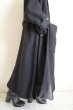 画像9: stein      OVERSIZED BLANKET COAT・BLACK (9)