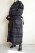 画像6: stein      OVERSIZED BLANKET COAT・SHADOW CHECK (6)