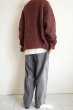 画像9: stein       SUPER KID MOHAIR CARDIGAN・BRICK (9)