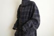 画像11: stein      OVERSIZED BLANKET COAT・SHADOW CHECK (11)