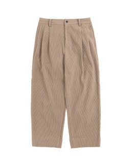 stein DOUBLE WIDE TROUSERS・BEIGE - tity stein DOUBLE WIDE TROUSERS・BEIGE - tity