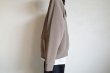 画像10: stein       GRADATION PLEATS CARDIGAN・DARK BEIGE (10)