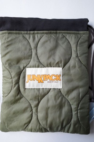 画像1: JUNKPACK       ジャンクパック ”Drawstring bag”・us quilting A