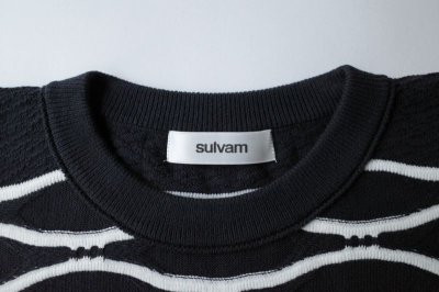 画像1: sulvam       サルバム ”bicolor knit”バイカラーニット