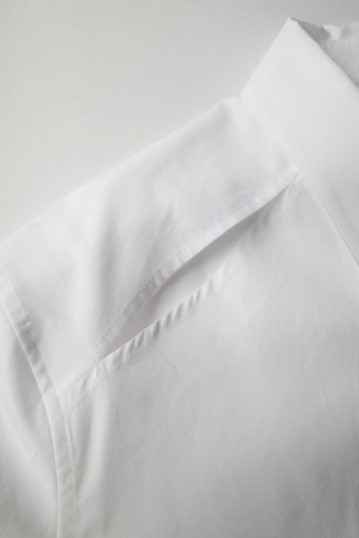 画像1: sulvam       サルバム ”slash collar shirt”スラッシュカラーシャツ