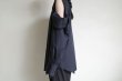 画像11: sulvam       サルバム ”women shoulder open shirt”ショルダーオープンシャツ・ブラック (11)