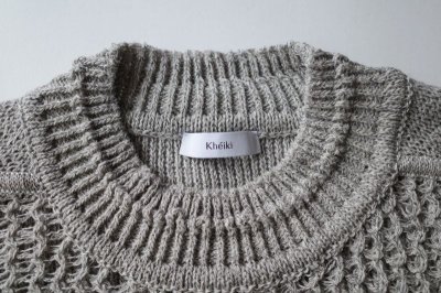 画像1: Khéiki       30%OFF  Knit Vest・grey