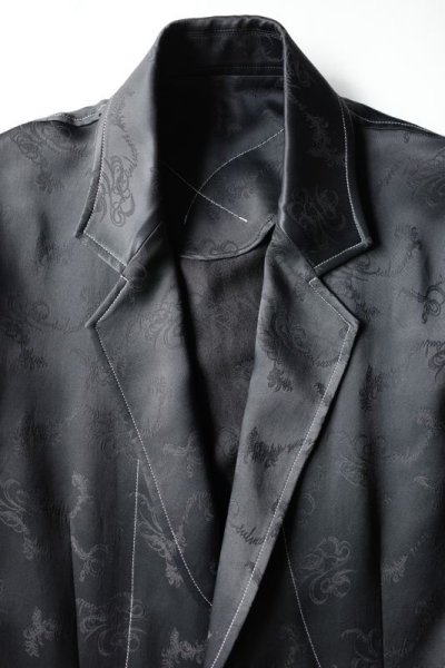 画像1: sulvam       サルバム ”stitch 2 button jacket”ステッチ入りジャケット