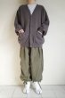 画像5: stein       OVERSIZED REBUILD SWEAT CARDIGAN・GREY KHAKI (5)