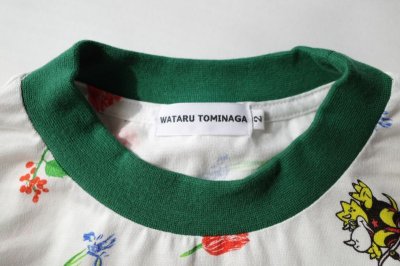 画像2: WATARU TOMINAGA       ringer T-shirt・small dolphin&dino