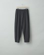 画像1: stein       WIDE EASY WINDBREAKER TROUSERS・BLACK (1)