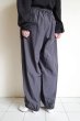 画像10: stein       WIDE EASY WINDBREAKER TROUSERS・BLACK (10)