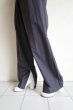 画像15: stein       WIDE EASY WINDBREAKER TROUSERS・BLACK (15)