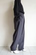 画像12: stein       WIDE EASY WINDBREAKER TROUSERS・BLACK (12)