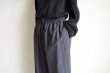 画像16: stein       WIDE EASY WINDBREAKER TROUSERS・BLACK (16)