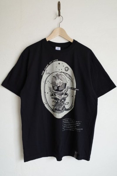 画像1: black means　 プリントTシャツ・BLACK (1)