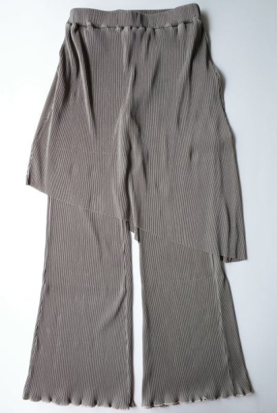 画像1: kotoha yokozawa     30%OFF   コトハヨコザワ layered pants・gray (1)