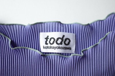 画像2: kotoha yokozawa       30%OFF コトハヨコザワ  short sleeve top・purple