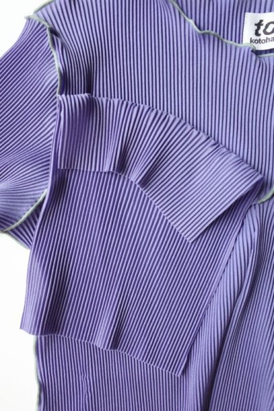 画像3: kotoha yokozawa       30%OFF コトハヨコザワ  short sleeve top・purple
