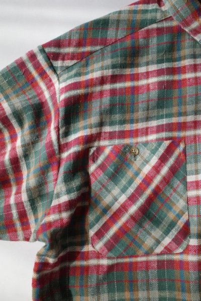 画像3: RELAX FIT       リラックスフィット ”MACRIB Flannel shirt”ネルシャツ・グリーンチェック