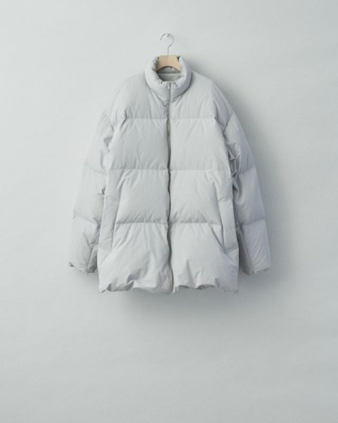 画像1: stein       OVERSIZED REVERSIBLE DOWN JACKET・LT.GREY (1)