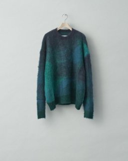 stein GRADATION MOHAIR CARDIGAN・BLUE GREEN - tity