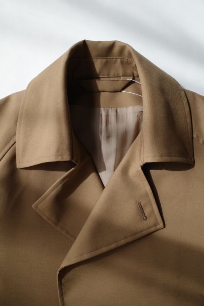 画像2: Blanc YM       short trench coat・brown