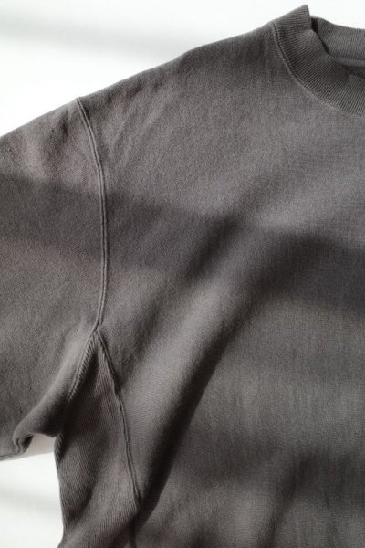 画像3: Fujimoto       over dyed sweatshirt with CRS・BLACK
