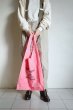 画像8: slopeslow  Packable shopping bag・pink (8)