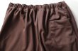 画像5: RELAX FIT       リラックスフィット ”CUBA Jersey pants“・ブラウン (5)