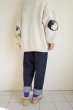 画像15: MacMahon Knitting Mills       Line Yin&Yang Crew Ncek Knit・WHITE (15)