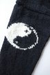 画像5: MacMahon Knitting Mills       Line Yin&Yang Crew Ncek Knit・BLACK (5)