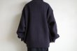 画像9: stein       OVERSIZED DRIVERS KNIT ZIP JACKET・DARK NAVY (9)