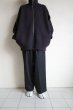 画像10: stein       OVERSIZED DRIVERS KNIT ZIP JACKET・DARK NAVY (10)