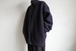 画像16: stein       OVERSIZED DRIVERS KNIT ZIP JACKET・DARK NAVY (16)