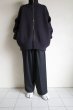 画像14: stein       OVERSIZED DRIVERS KNIT ZIP JACKET・DARK NAVY (14)