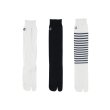 画像1: sulvam       サルバム ”socks”タビ型ロングソックス・ホワイト (1)