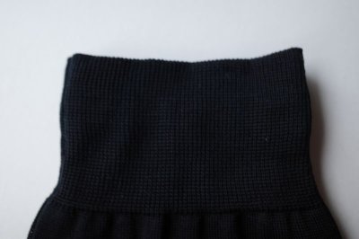 画像2: sulvam       サルバム ”socks”タビ型ロングソックス・ブラック