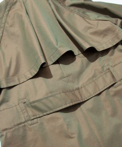 画像3: KYOU       "PHOENIX" Vintage Gabardine Double Sleeve Coat・BEIGE