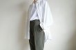 画像17: KYOU       "RITH"  Reproduced Poly Twill Trousers・OLIVE (17)