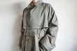 画像19: KYOU       "PHOENIX" Vintage Gabardine Double Sleeve Coat・BEIGE (19)