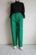 画像13: stein       HIGH COUNT KNIT PIN TUCK WIDE TROUSERS (13)