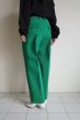 画像8: stein       HIGH COUNT KNIT PIN TUCK WIDE TROUSERS (8)