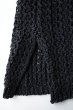 画像4: Khéiki      30%OFF  Printed Panel Sweater・Black (4)